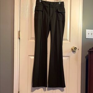 Halara Olive Flared Trousers